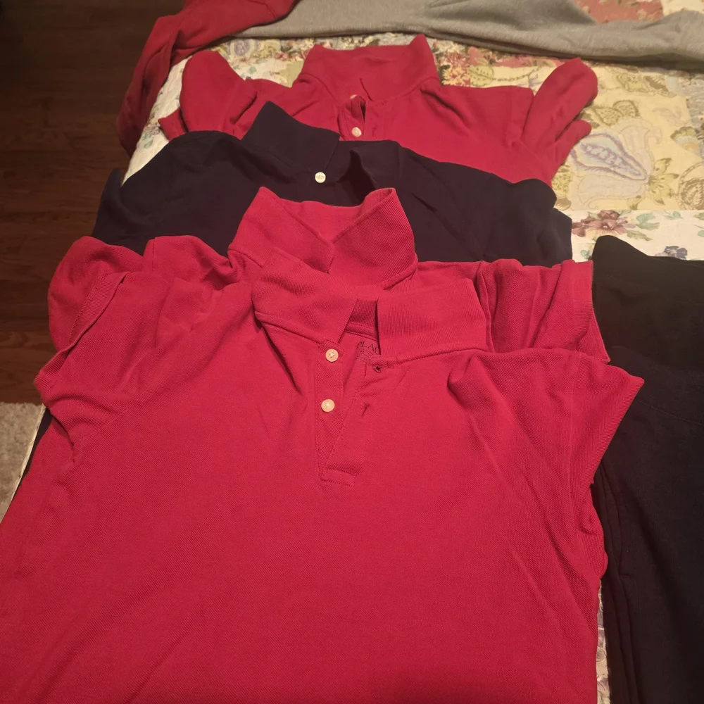 The Children's Place Red and Navy Kids Matching Sets - Picture 5 of 6